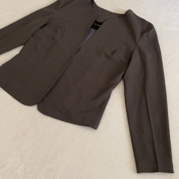 MG Gamboa | Clasp Closure Lined Layering Jacket Philippines Dark Gray (S) - Picture 5 of 15